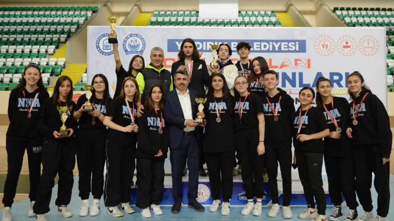 Bursa Yıldırım'da Okul Sporları'na final