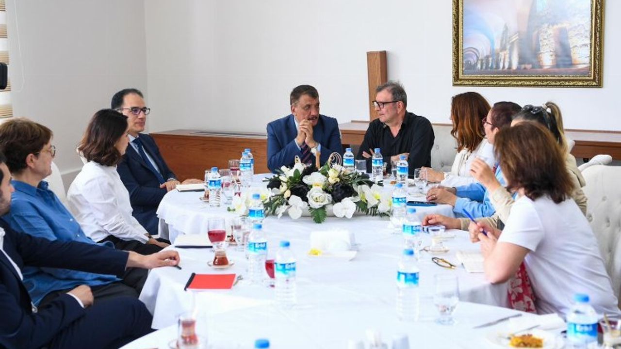 Doğal Hayatı Koruma Vakfı'ndan Başkan Gürkan'a ziyaret