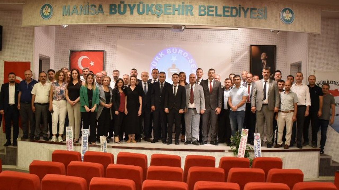 Türk Büro-Sen Manisa 2 Nolu Şube'de 'Atmaca' başkan