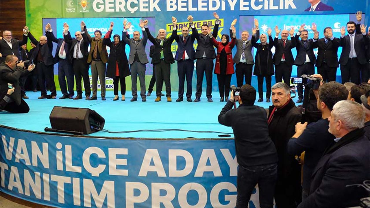 AK Parti Van adayları vitrine çıktı! İşte Ak Parti'nin Van adayları