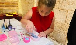 Gaziantep'te sabun yapımının inceliklerini öğreniyorlar