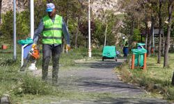 Van'daki park ve bahçeler yaza hazırlanıyor