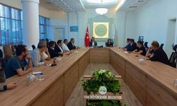 Vanspor'un yeni yönetiminden Van Büyükşehir Belediyesi'ne ziyaret