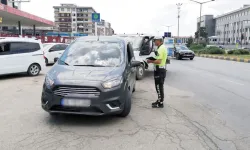 Van'da 21 araç daha trafikten men edildi