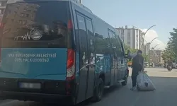 Van'da yaşlı vatandaşlar bazı özel halk otobüs şoförlerine sitem etti