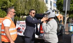 Kask Tak, Hayatta Kal! EMŞAV ve Emniyetten Alanya’da Örnek Uygulama