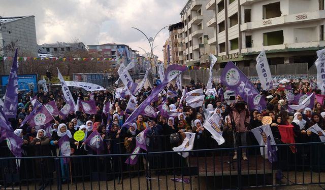Dem Parti'den Van'da 8 Mart Dünya Kadınlar Günü mitingi