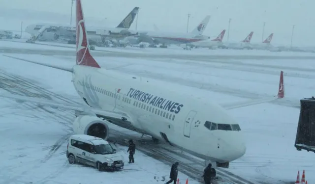 Van'da bazı uçuşlar iptal edildi!