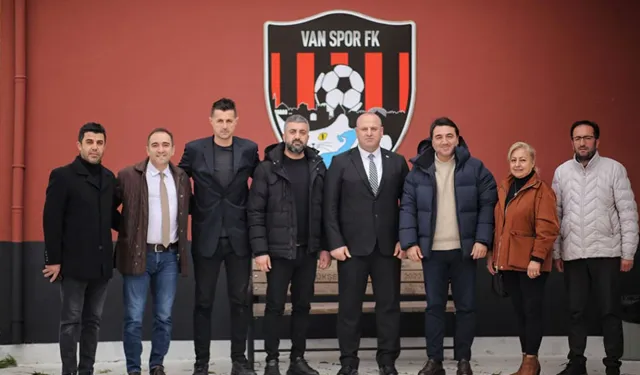 TFF temsilcilerinden Van Spor’a ziyaret