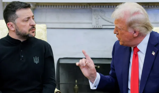 Trump’tan Zelensky’ye Sert Tepki: “Bu Adam Barış İstemiyor”