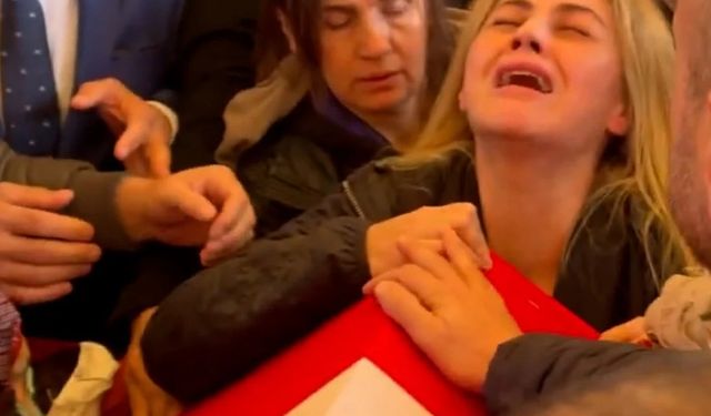Volkan Konak’a Son Veda: Eşinin Feryadı Yürekleri Dağladı