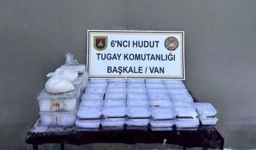 Van'da 71 kilo uyuşturucu madde ele geçirildi