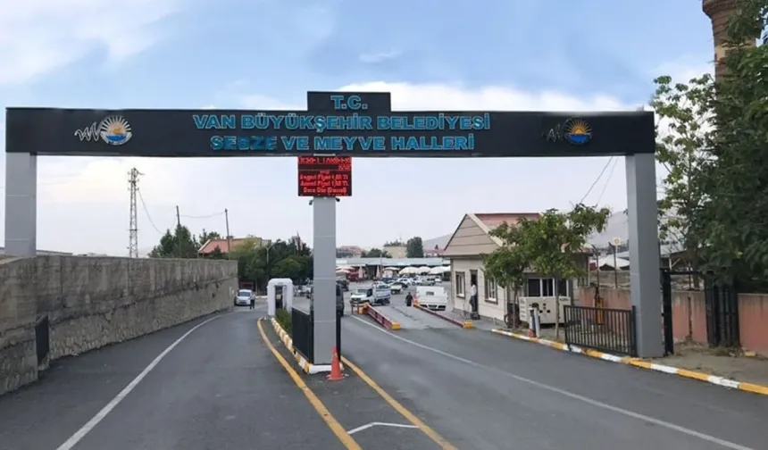 Van’a Modern Sebze Hali Müjdesi