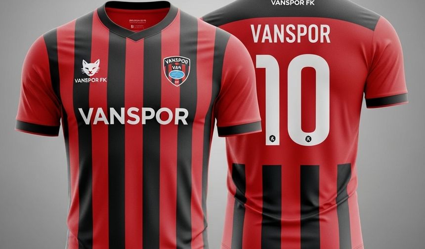 Yapay Zekanın Vanspor için Tasarladığı Formalar