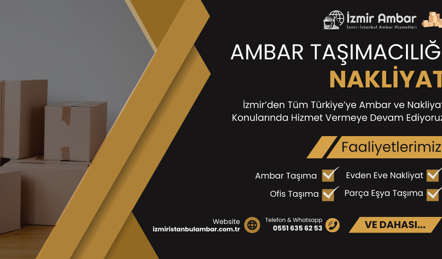 İZMİR KARGO VE NAKLİYAT HİZMETLERİ